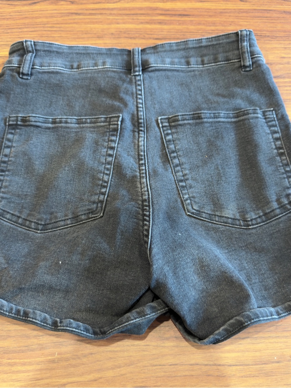 Divided Black Denim High-Waist Shorts - Picture 2 of 6